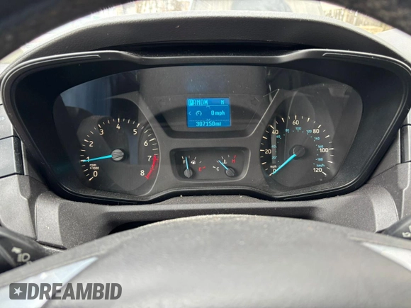 2017 Ford Transit with VIN 1FDBW7ZM1HKB08824, listed as a Copart auction lot 44295255 with 307,150 mi miles and Clean Title. Bid and sale history available at DreamBid. Image 8.