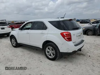 2017 Chevrolet Equinox LS with VIN 2GNALBEK5H1507484, listed as a Copart auction lot 50244405 with 117,068 mi miles and Salvage Title. Bid and sale history available at DreamBid. Image 2.