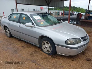 2003 Chevrolet Impala z VIN 2G1WF52EX39275506, wystawiony jako IAAI lot #42344997 z przebiegiem 276 321 mil mil oraz . Historia ofert i sprzedaży dostępna na DreamBid. Obrazek 1.