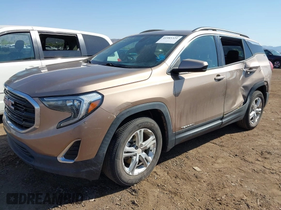 2018 GMC Terrain SLE with VIN 3GKALMEV6JL345114, listed as a IAAI auction lot 41985321 with 93,373 mi miles and . Bid and sale history available at carsss.com. Image 16.