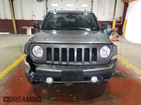 2016 Jeep Patriot High Altitude with VIN 1C4NJRFB9GD673033, listed as a Copart auction lot 55626325 with 152,053 mi miles and Salvage title. Bid and sale history available at DreamBid. Image 5.