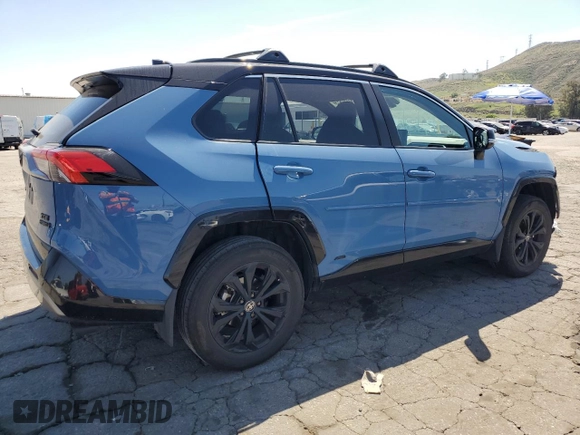 2024 Toyota RAV4 Hybrid XSE with VIN 2T3E6RFV5RW071313, listed as a Copart auction lot 58991725 with 42,052 mi miles and Salvage title. Bid and sale history available at DreamBid. Image 3.