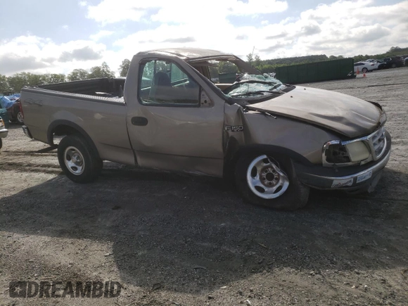 2001 Ford F-150 XL with VIN 1FTZF18291NA18292, listed as a Copart auction lot 61157965 with Not provided miles and Salvage title. Bid and sale history available at DreamBid. Image 4.