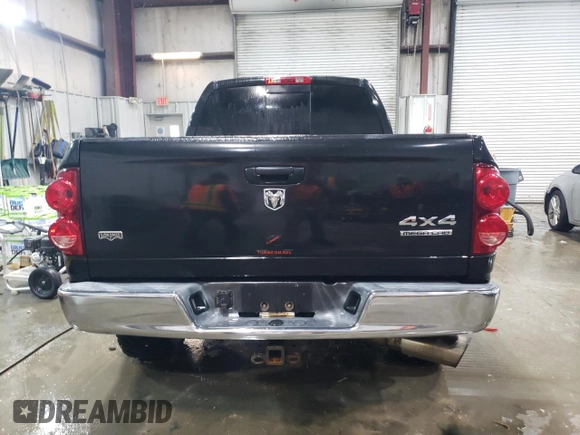 2007 Dodge Ram 3500 SXT with VIN 3D7MX39A67G801022, listed as a Copart auction lot 43378065 with 232,050 mi miles and Salvage Title. Bid and sale history available at carsss.com. Image 6.