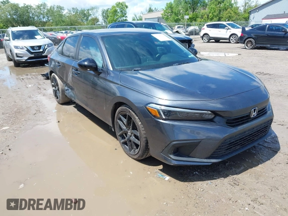 2022 Honda Civic Sport z VIN 2HGFE2F58NH560511, wystawiony jako IAAI lot #42346044 z przebiegiem 51 357 mil mil oraz . Historia ofert i sprzedaży dostępna na DreamBid. Obrazek 1.