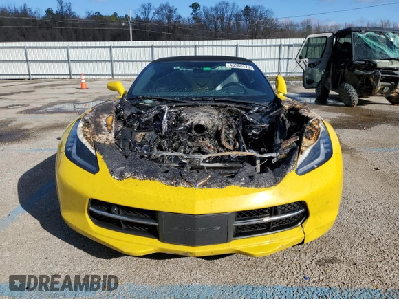 2019 Chevrolet Corvette 3LT with VIN 1G1YF3D73K5115846, listed as a Copart auction lot 40368473 with 0 mi miles. Bid and sale history available at carsss.com. Image 5.