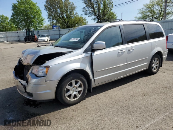 2010 Chrysler Town & Country Touring Plus with VIN 2A4RR8D18AR394752, listed as a Copart auction lot 52367295 with 157,320 mi miles and Salvage Title. Bid and sale history available at DreamBid. Image 1.