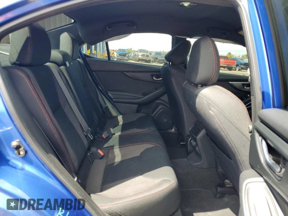 2022 Subaru WRX Premium with VIN JF1VBAH60N8014994, listed as a Copart auction lot 58999515 with 24,375 mi miles and Salvage title. Bid and sale history available at DreamBid. Image 10.
