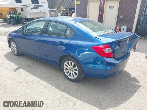 2012 Honda Civic EX-L with VIN 19XFB2F99CE300380, listed as a IAAI auction lot 42082095 with 154,921 mi miles and . Bid and sale history available at DreamBid. Image 3.