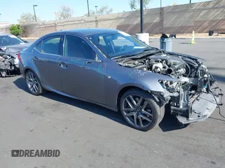 2016 Lexus IS 200t with VIN JTHBA1D21G5032765, listed as a IAAI auction lot 42139459 with 57,587 mi miles and . Bid and sale history available at DreamBid. Image 1.