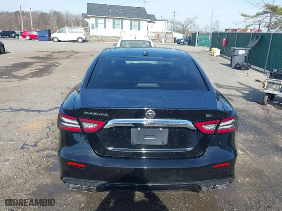 2019 Nissan Maxima SV with VIN 1N4AA6AV8KC371882, listed as a IAAI auction lot 41779671 with 107,296 mi miles. Bid and sale history available at carsss.com. Image 17.