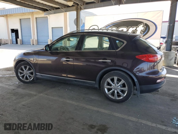 2008 Infiniti EX Journey with VIN JNKAJ09E78M306521, listed as a Copart auction lot 54073945 with 147,379 mi miles and Salvage Title. Bid and sale history available at carsss.com. Image 2.