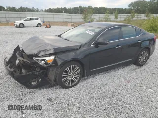 2014 Kia Cadenza Premium with VIN KNALN4D7XE5129786, listed as a Copart auction lot 66028364 with 403,616 mi miles and Salvage Title. Bid and sale history available at carsss.com. Image 1.