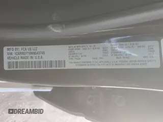 2021 Ram 1500 Lone Star с VIN 1C6RREFT9MN543746, выставлен на аукционе Copart как лот 49902965 с пробегом 62 263 миль миль и Списание • Salvage title. История ставок и продаж доступна на DreamBid. Изображение 13.