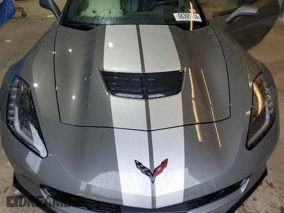 2015 Chevrolet Corvette Z06 3LZ with VIN 1G1YU3D61F5604992, listed as a Copart auction lot 66395114 with 23,555 mi miles and Salvage Title. Bid and sale history available at carsss.com. Image 11.