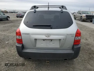 2007 Hyundai Tucson SE with VIN KM8JN72D07U616682, listed as a Copart auction lot 49996835 with 169,288 mi miles and Salvage Title. Bid and sale history available at carsss.com. Image 6.
