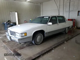 1991 Cadillac Fleetwood z VIN 1G6CB53B9M4281668, wystawiony jako Copart lot #79312014 z przebiegiem Nie podano mil oraz Nie do naprawy. Historia ofert i sprzedaży dostępna na DreamBid. Obrazek 1.