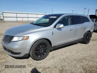 2013 Lincoln MKT EcoBoost with VIN 2LMHJ5AT0DBL53042, listed as a Copart auction lot 48738955 with 117,065 mi miles and Clean Title. Bid and sale history available at carsss.com. Image 1.