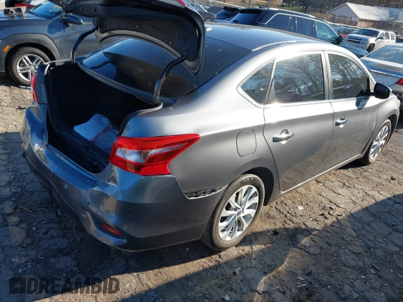 2018 Nissan Sentra SV with VIN 3N1AB7AP2JL631665, listed as a IAAI auction lot 41792874 with 93,032 mi miles. Bid and sale history available at carsss.com. Image 4.