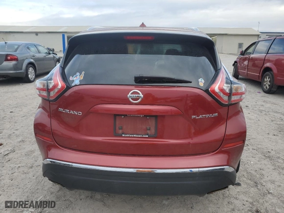 2015 Nissan Murano S with VIN 5N1AZ2MG7FN287664, listed as a Copart auction lot 48068905 with 159,654 mi miles and Clean Title. Bid and sale history available at carsss.com. Image 6.