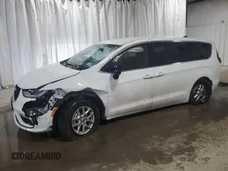 2025 Chrysler Pacifica Select z VIN 2C4RC1BG8SR500320, wystawiony jako Copart lot #50806435 z przebiegiem 8 233 mil mil oraz Szkoda całkowita • Salvage title. Historia ofert i sprzedaży dostępna na DreamBid. Obrazek 1.