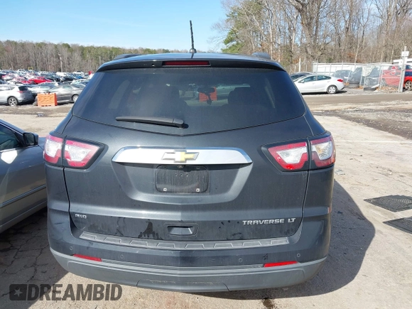 2015 Chevrolet Traverse LT with VIN 1GNKVGKD1FJ176665, listed as a IAAI auction lot 41586723 with 170,644 mi miles and . Bid and sale history available at DreamBid. Image 16.