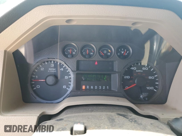 2009 Ford F-250 XL с VIN 1FTSW21589EA86607, выставлен на аукционе Copart как лот 62934385 с пробегом 202 323 миль миль и Списание • Salvage title. История ставок и продаж доступна на DreamBid. Изображение 9.