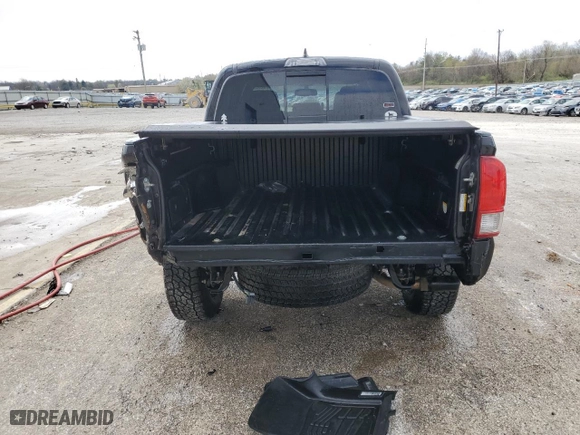 2017 Toyota Tacoma SR5 with VIN 3TMCZ5AN2HM106646, listed as a Copart auction lot 51090235 with 112,121 mi miles and Salvage Title. Bid and sale history available at carsss.com. Image 6.