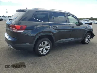 2019 Volkswagen Atlas SE with VIN 1V2DP2CA2KC590487, listed as a Copart auction lot 73370854 with 125,469 mi miles and Salvage title. Bid and sale history available at DreamBid. Image 3.
