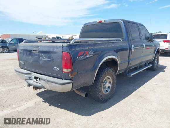 2004 Ford F-250 XL with VIN 1FTNW21P94ED22723, listed as a IAAI auction lot 42319251 with 354,818 mi miles and . Bid and sale history available at DreamBid. Image 4.