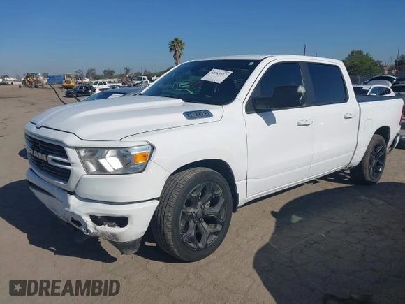 2020 Ram 1500 Big Horn with VIN 1C6SRFFT8LN397491, listed as a IAAI auction lot 42543417 with 74,639 mi miles and . Bid and sale history available at DreamBid. Image 21.