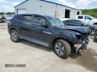2024 Volkswagen Atlas SE with VIN 1V2LE2CA3RC227966, listed as a Copart auction lot 62483025 with 21,924 mi miles and Clean title. Bid and sale history available at DreamBid. Image 4.