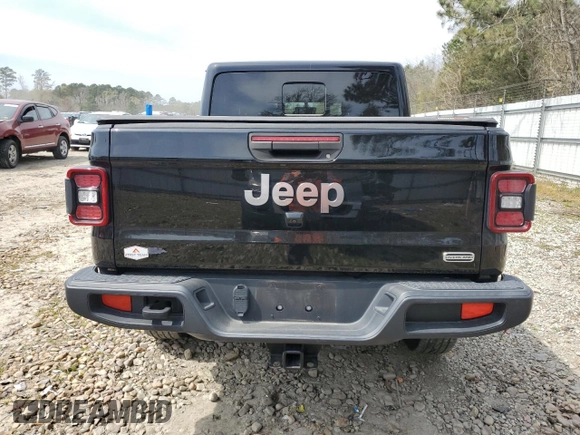 2022 Jeep Gladiator Overland z VIN 1C6HJTFG9NL152720, wystawiony jako Copart lot #50405865 z przebiegiem 35 864 mil mil oraz Szkoda całkowita • Salvage title. Historia ofert i sprzedaży dostępna na DreamBid. Obrazek 6.