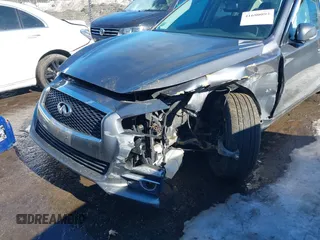 2015 Infiniti Q50 with VIN JN1BV7AR4FM407078, listed as a IAAI auction lot 41680093 with 122,666 mi miles. Bid and sale history available at carsss.com. Image 6.