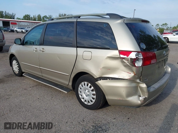 2005 Toyota Sienna CE with VIN 5TDZA23C65S226571, listed as a IAAI auction lot 41964558 with 111,827 mi miles. Bid and sale history available at carsss.com. Image 3.