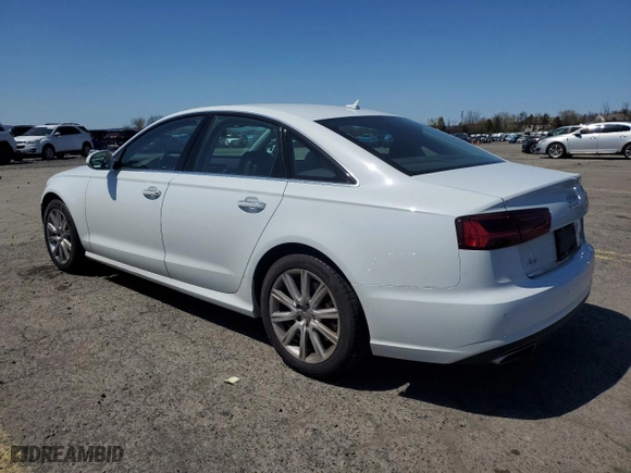 2016 Audi A6 2.0T Premium Plus with VIN WAUGFAFC7GN078063, listed as a Copart auction lot 53437395 with 91,875 mi miles and Salvage Title. Bid and sale history available at carsss.com. Image 2.