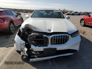 2024 BMW 5 Series 530i with VIN WBA43FJ05RCS39448, listed as a Copart auction lot 48738085 with 23,214 mi miles and Salvage Title. Bid and sale history available at carsss.com. Image 5.