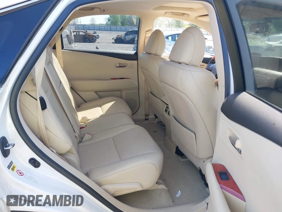 2011 Lexus RX 350 with VIN 2T2ZK1BA1BC054523, listed as a IAAI auction lot 41967694 with 130,329 mi miles. Bid and sale history available at carsss.com. Image 8.