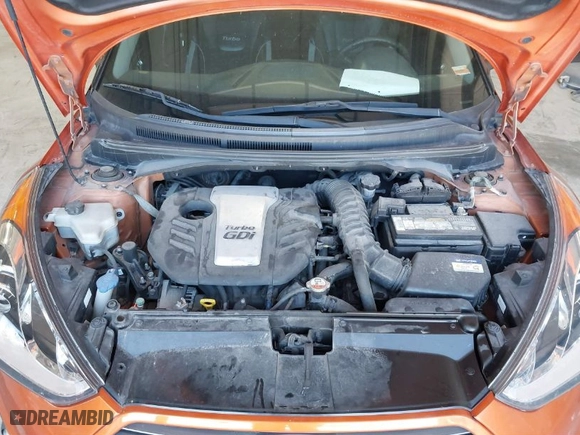 2013 Hyundai Veloster Turbo w/Black Int with VIN KMHTC6AE8DU137294, listed as a IAAI auction lot 41728067 with 138,708 mi miles. Bid and sale history available at carsss.com. Image 10.