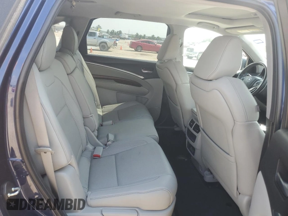 2020 Acura MDX w/Technology Pkg with VIN 5J8YD4H57LL017073, listed as a Copart auction lot 54765835 with 27,425 mi miles and Clean Title. Bid and sale history available at carsss.com. Image 11.