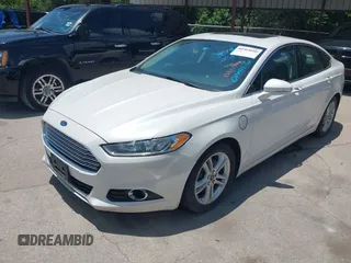 2016 Ford Fusion Titanium with VIN 3FA6P0SU5GR120687, listed as a IAAI auction lot 42571006 with 143,210 mi miles and . Bid and sale history available at DreamBid. Image 2.