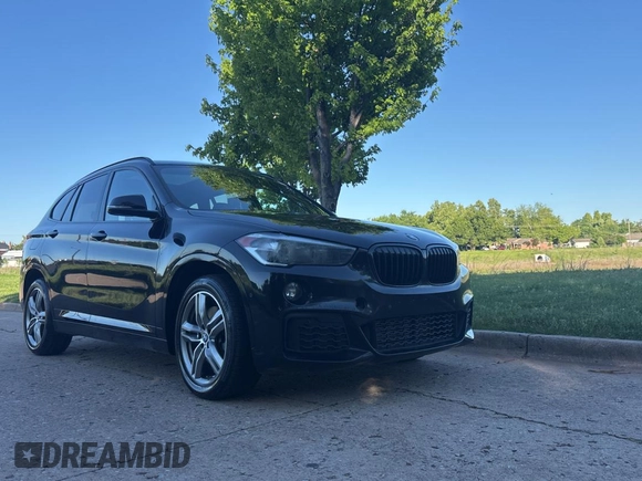 2018 BMW X1 xDrive28i with VIN WBXHT3C33J5K24081, listed as a Copart auction lot 55887425 with 178,946 mi miles and Clean Title. Bid and sale history available at carsss.com. Image 1.