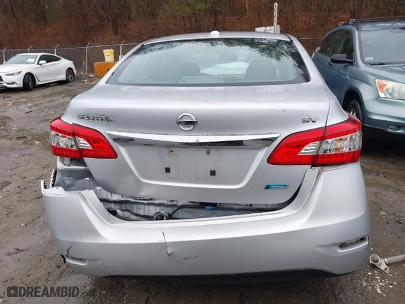 2014 Nissan Sentra SV with VIN 3N1AB7AP7EY266683, listed as a IAAI auction lot 41813136 with 1 mi miles. Bid and sale history available at carsss.com. Image 17.