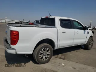 2020 Ford Ranger XL with VIN 1FTER4EH6LLA30222, listed as a Copart auction lot 69712924 with 55,344 mi miles and Salvage Title. Bid and sale history available at DreamBid. Image 3.