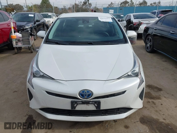 2017 Toyota Prius Two with VIN JTDKBRFU1H3028451, listed as a IAAI auction lot 41896413 with 80,274 mi miles. Bid and sale history available at carsss.com. Image 12.