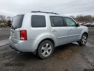 2013 Honda Pilot EX-L with VIN 5FNYF4H66DB034873, listed as a Copart auction lot 49521795 with 172,195 mi miles and Salvage Title. Bid and sale history available at carsss.com. Image 3.