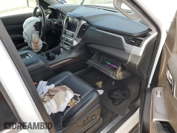 2017 GMC Yukon SLT with VIN 1GKS1BKCXHR268977, listed as a Copart auction lot 70620484 with 0 mi miles and Salvage Title. Bid and sale history available at carsss.com. Image 8.