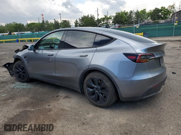2024 Tesla Model Y Long Range с VIN 7SAYGDEE1RF161579, выставлен на аукционе Copart как лот 59901495 с пробегом 38 556 миль миль и Списание • Salvage title. История ставок и продаж доступна на DreamBid. Изображение 2.