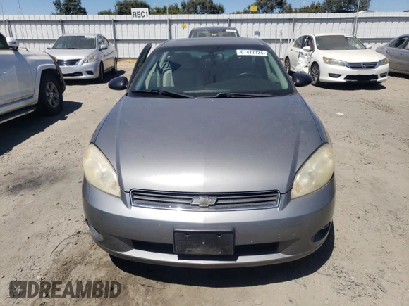 2006 Chevrolet Monte Carlo with VIN 2G1WN151469182893, listed as a Copart auction lot 67477724 with 134,567 mi miles and Salvage title. Bid and sale history available at DreamBid. Image 5.