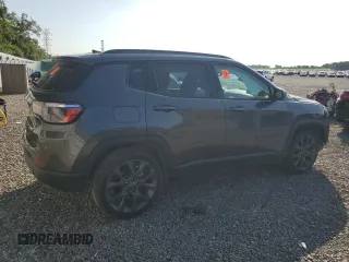2021 Jeep Compass 80th Anniversary with VIN 3C4NJCEB1MT603899, listed as a Copart auction lot 58084775 with 69,461 mi miles and Non repairable. Bid and sale history available at DreamBid. Image 3.